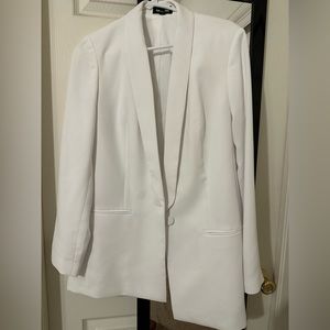 White Express blazer size medium